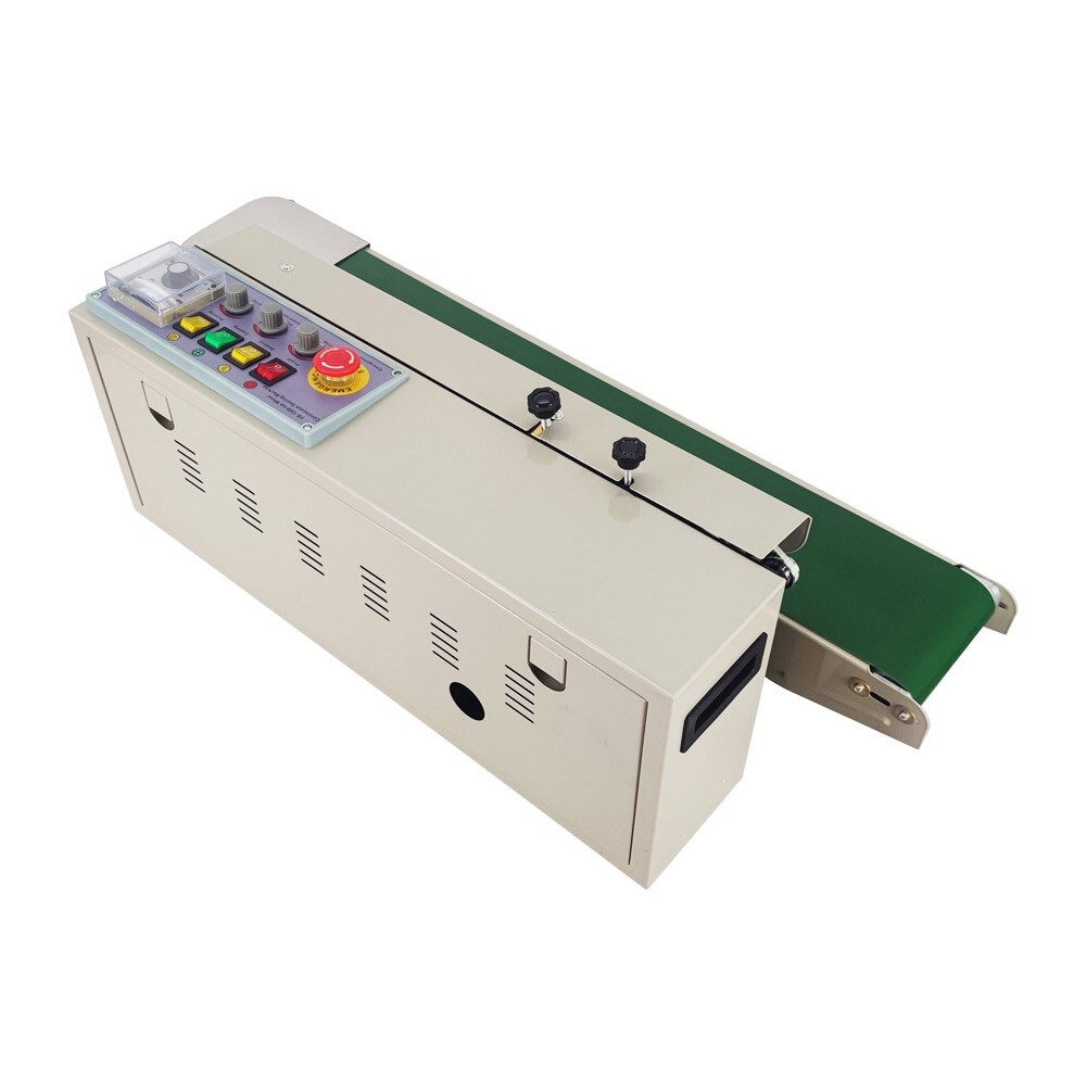 High Efficiency 110V Horizontal Sealer Continuous Plastic Bag Sealing Machine