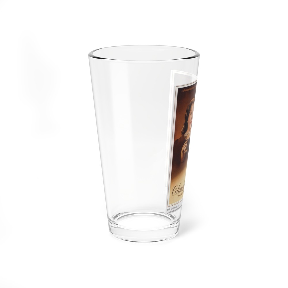 Soviet Era Poster 510 - Pint Glass 16oz