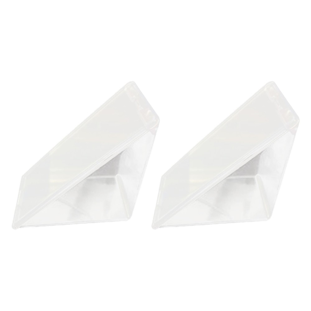 New 2PCS Container Transparent Washable Multifunctional