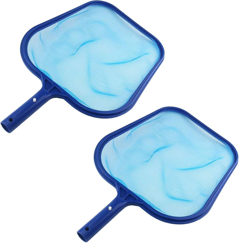 2PCS Pool Leaf Skimmer Nets, Durable Mesh Pool Cleaner Supplies