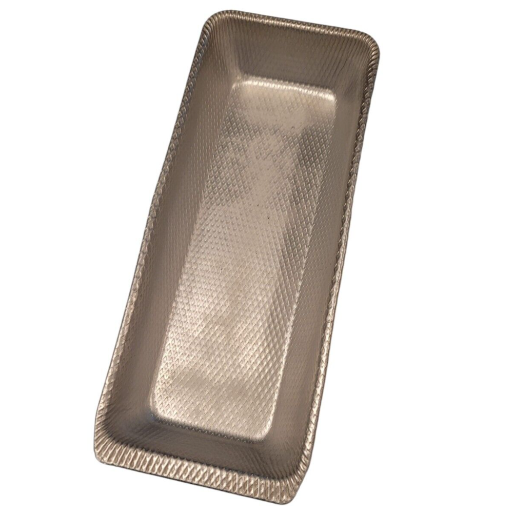 Unbranded Aluminum Ice Cube Tray Plastic 14 Cube Divider