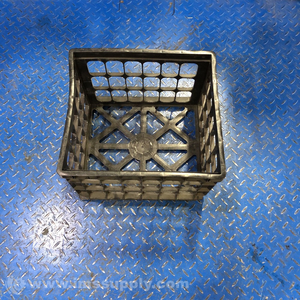 Black Plastic Storage Crate USIP