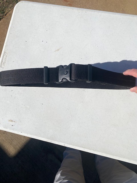 Nylon duty belt size large