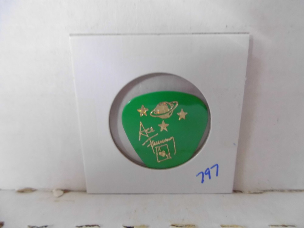 KISS "ACE FREHLEY" GUITAR PICK~4/5/01 READ DESCRIPTION (2/18)
