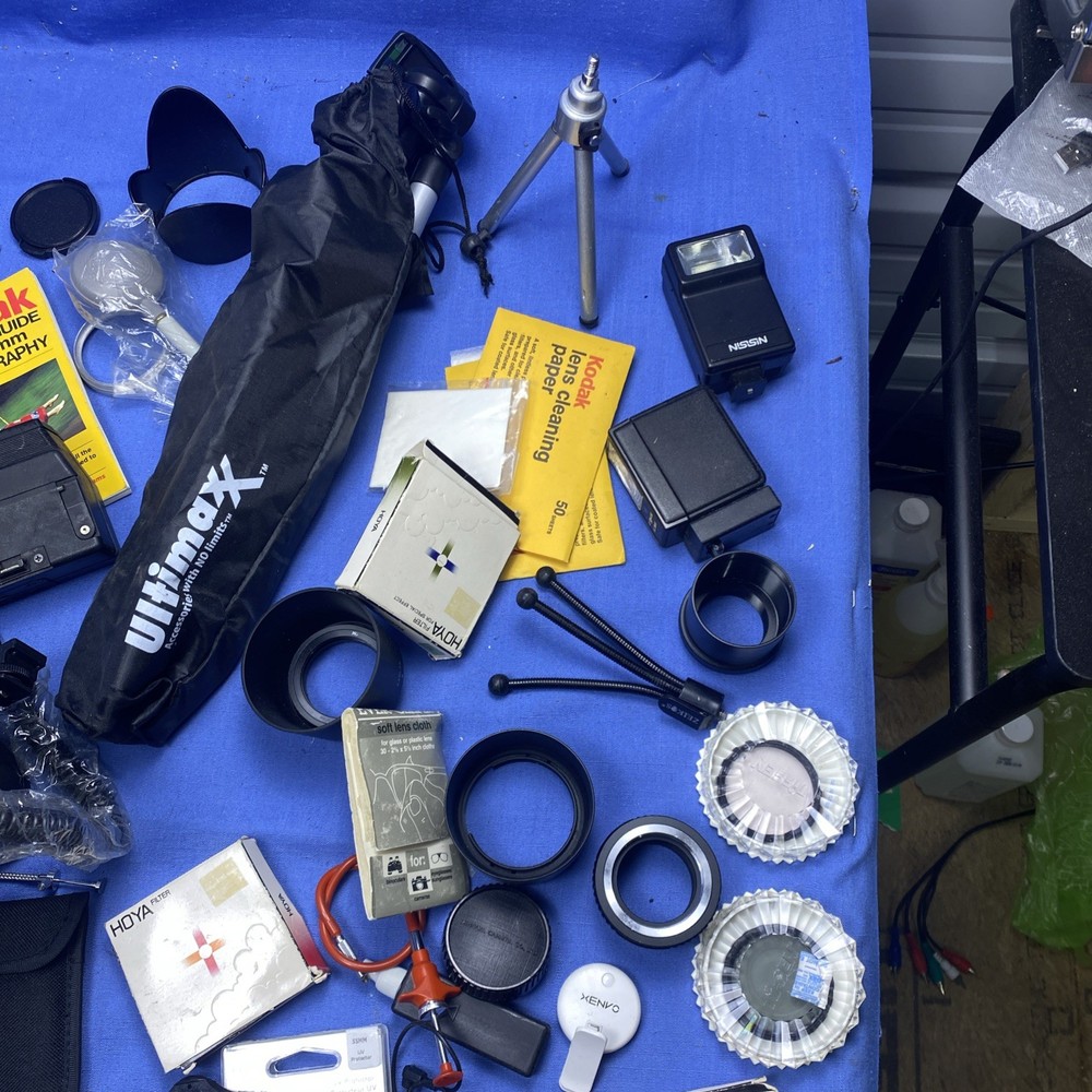 camera accessories large lot