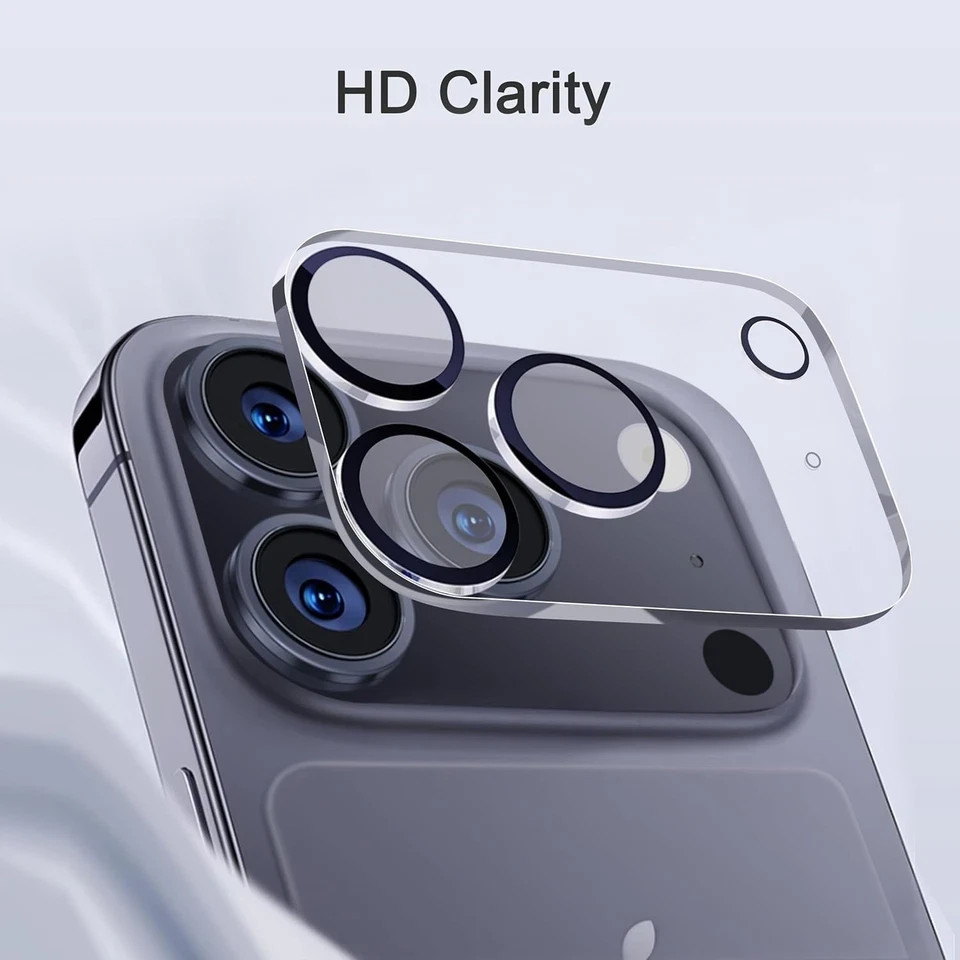 Ailun 3 Pack Camera Lens Protector for iPhone 17 Pro Max,Tempered Transparent