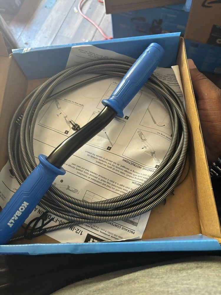 Kobalt 15ft Drain Auger- #4891691