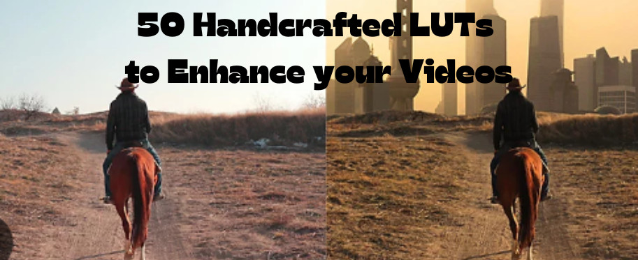 50 handcrafted LUTs Pack