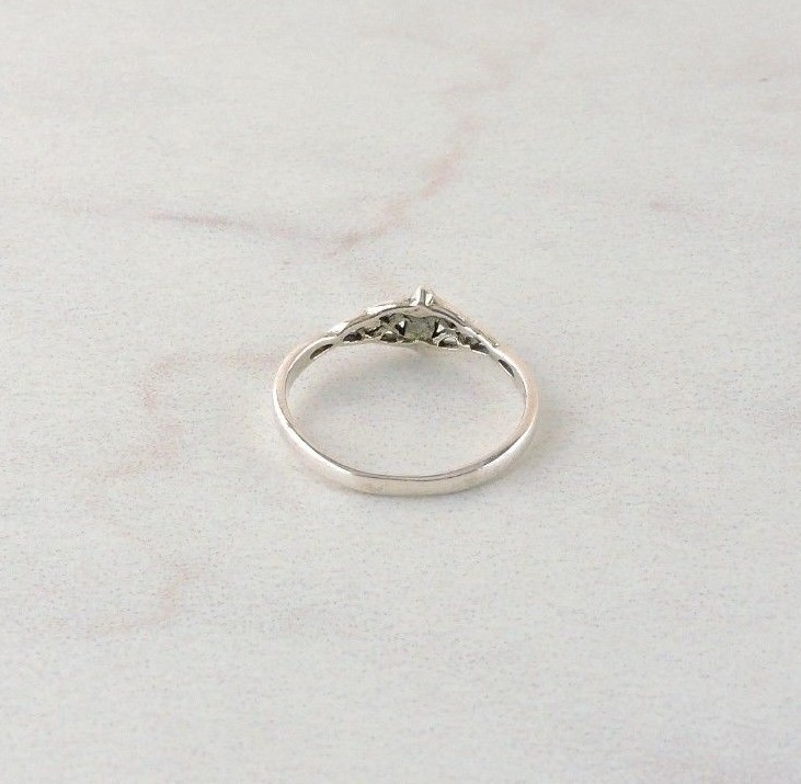 Sterling Silver Celtic Black Onyx Ring - Free Gift Packaging