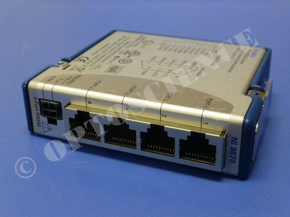 National Instruments NI 9870 cRIO Serial Interface Module, 4-Port RS232