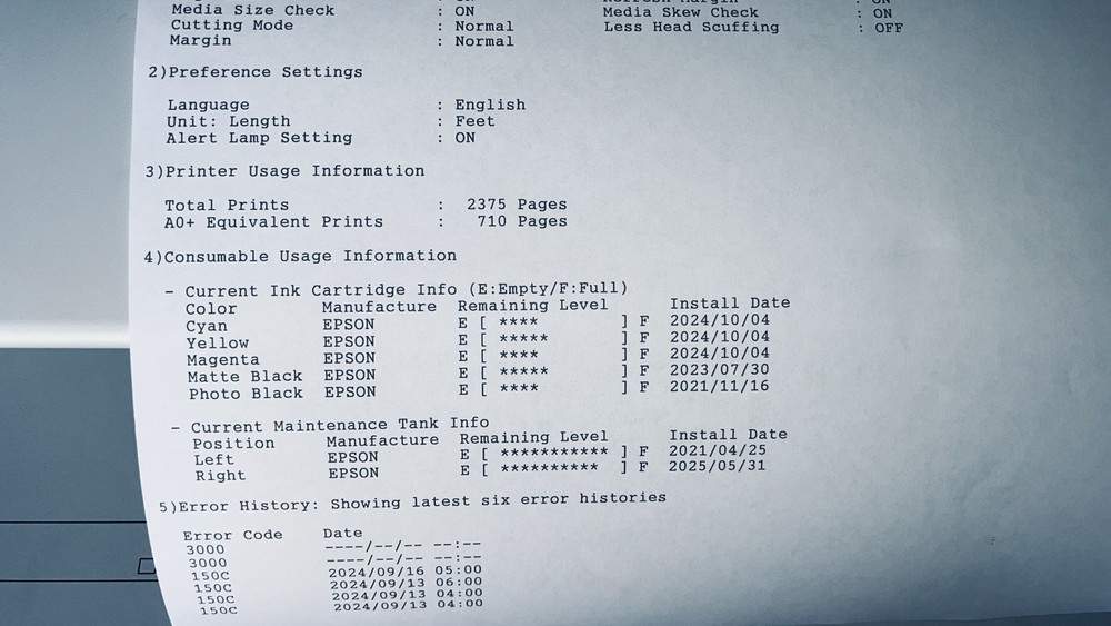 EPSON T5270 MFP. multi function Scan Copy Print. Perfect