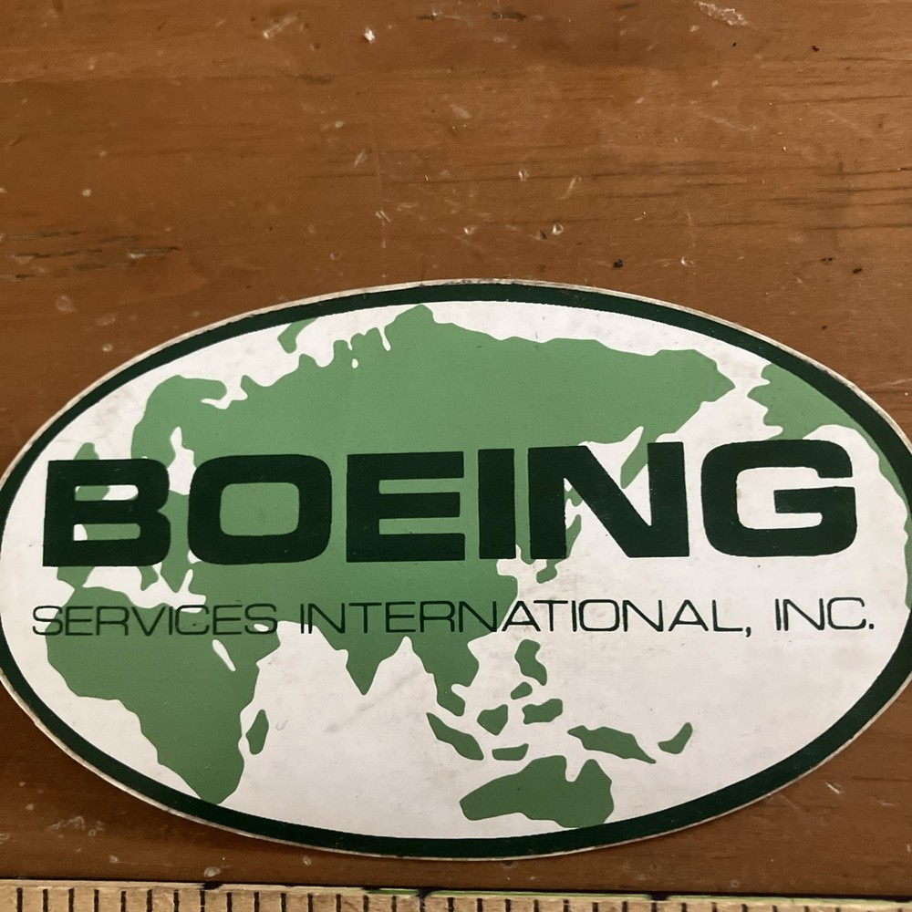 Boeing Sticker Vintage