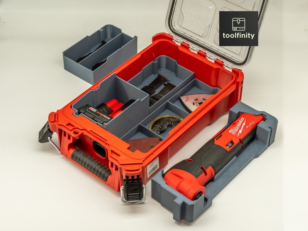 Milwaukee Packout Insert for 2526-20 M12 Multi Tool (Insert Only)