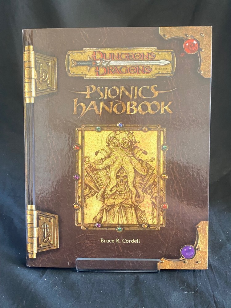 D&D 3rd Ed : Psionics Handbook (WOTC, 2001, EX)