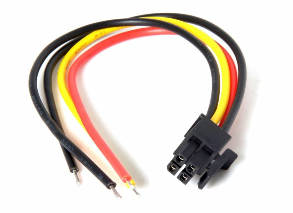 4-Pin Mini Speaker High Level Input Plug Harness Amplifier Boss BE600.2D