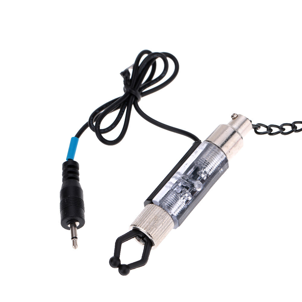 Fishing Bite Hanger Illuminated Indicator Blue I9L4