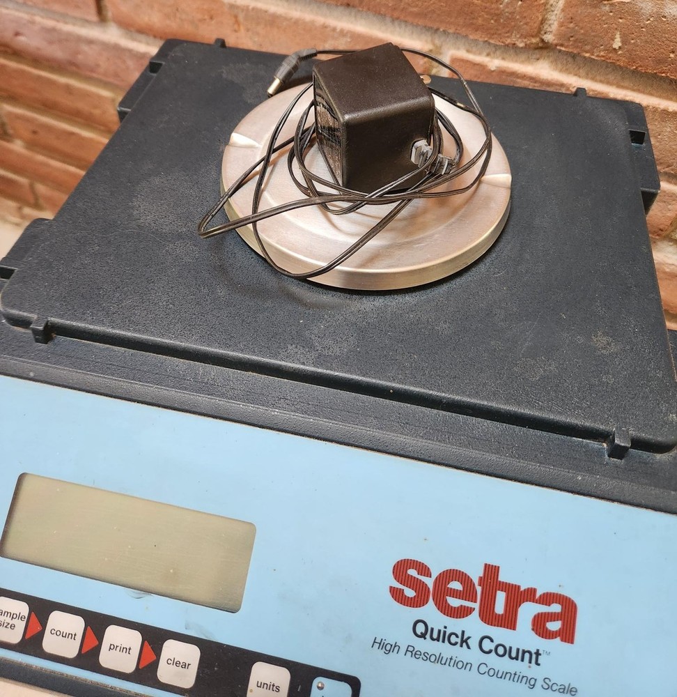 SETRA QUICK COUNT HIGH RESOLUTION COUNTING SCALE