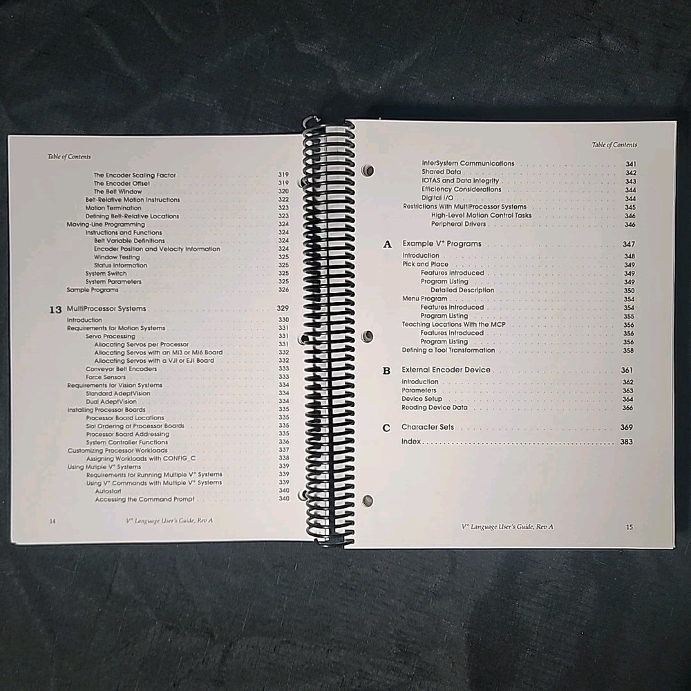 Adept Technology V+ Language Users Guide Version 12.1 Robotic Programming V Plus