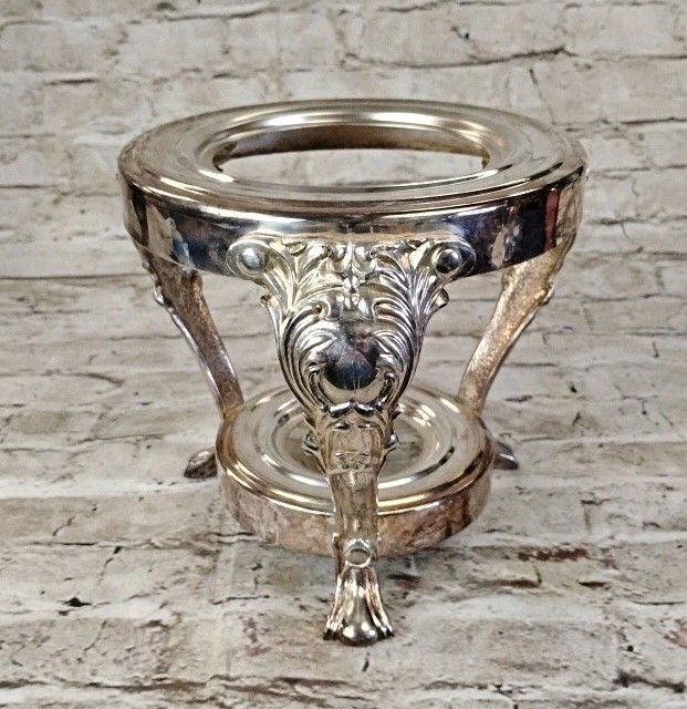 Sheridan Silver Plated Chafing Warmer Stand