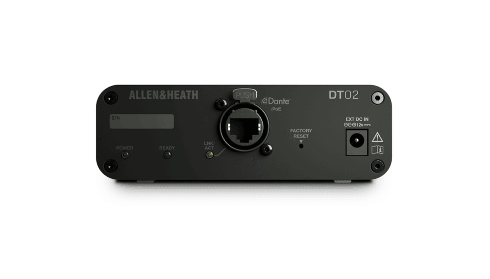 Allen & Heath DT02-X Dante Output Interface
