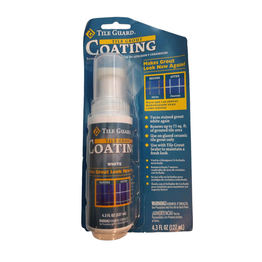 TILE GUARD TILE GROUT COATING RESTORER, 4.3-oz. APPLICATOR BOTTLE