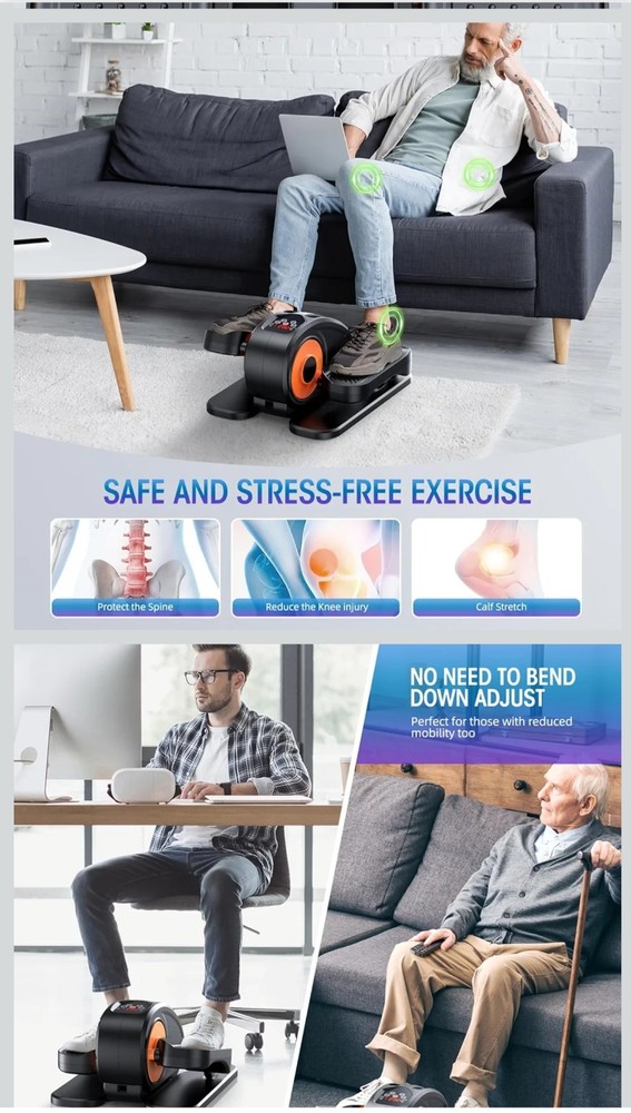 GUGTTR Elliptical Exercise Machine - Under Desk