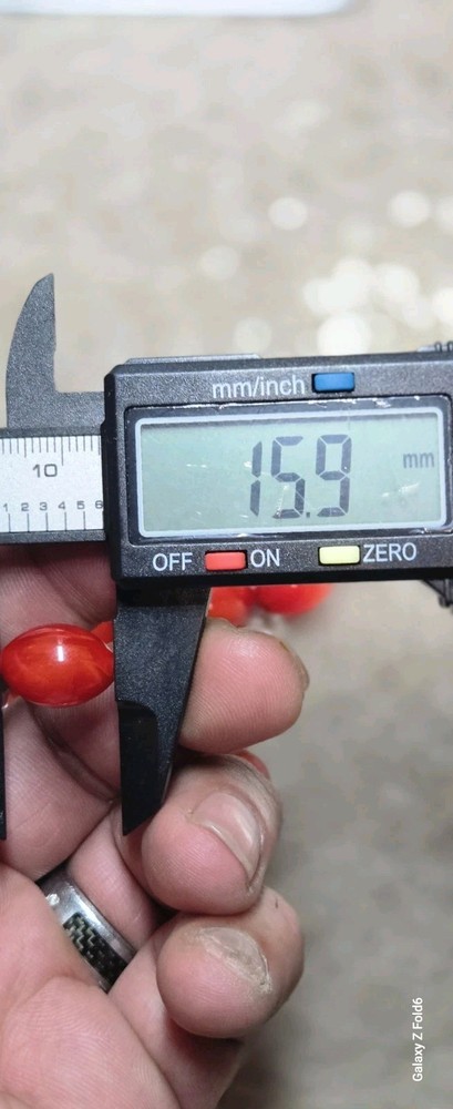 Vintage cherry Bakelite Beads