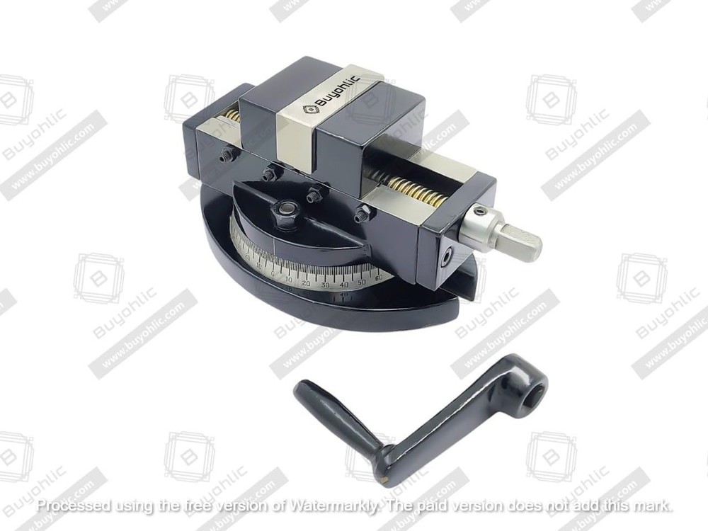 Self Centering Milling Machine Vice with Swivel Base