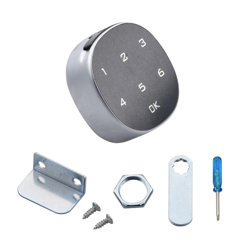 Touch Screen Password Lock Security Lock Wood Cabinet Digital Electronic Lock