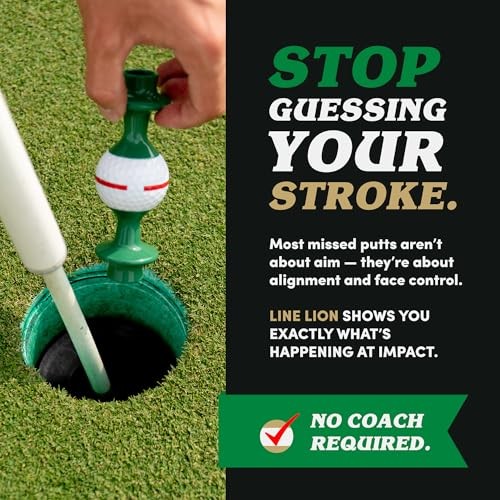 Putting Trainer – Golf Training Aid for Consistent Roll, Precision Start Line