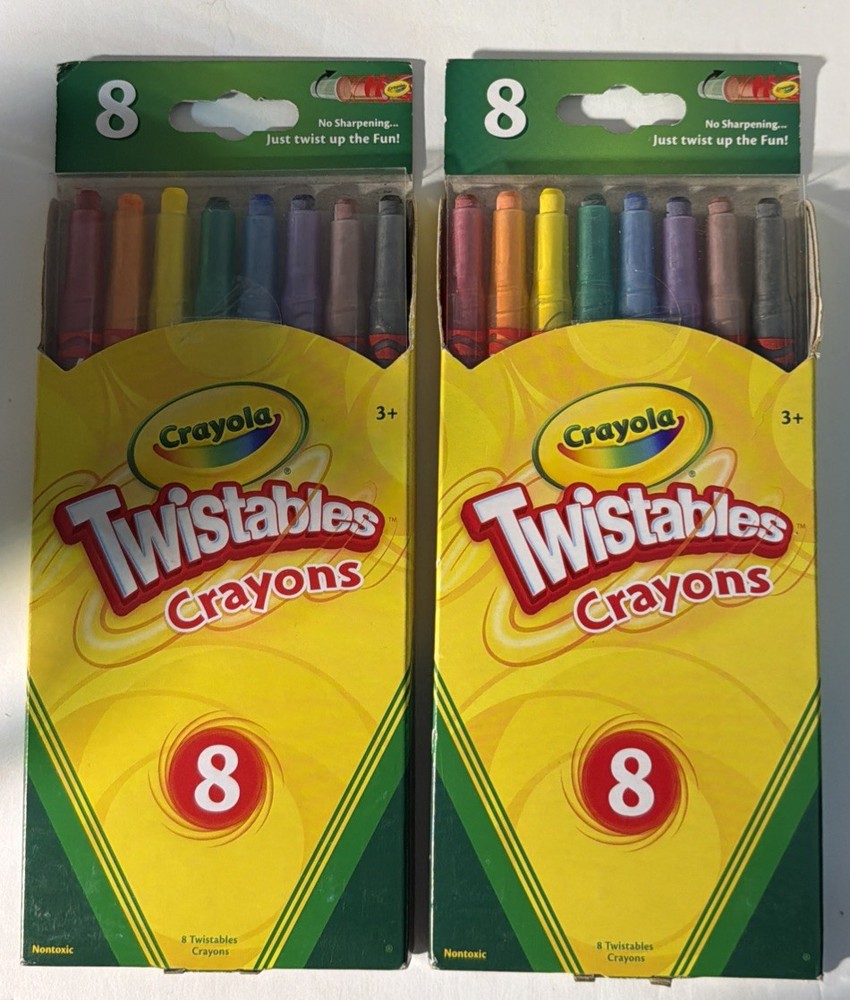 2 Sets Crayola Twistables Crayons - 8 / Pkg