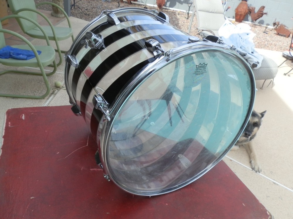 70' LUDWIG 18" FLOOR TOM,C PATTERN RARE FINISH