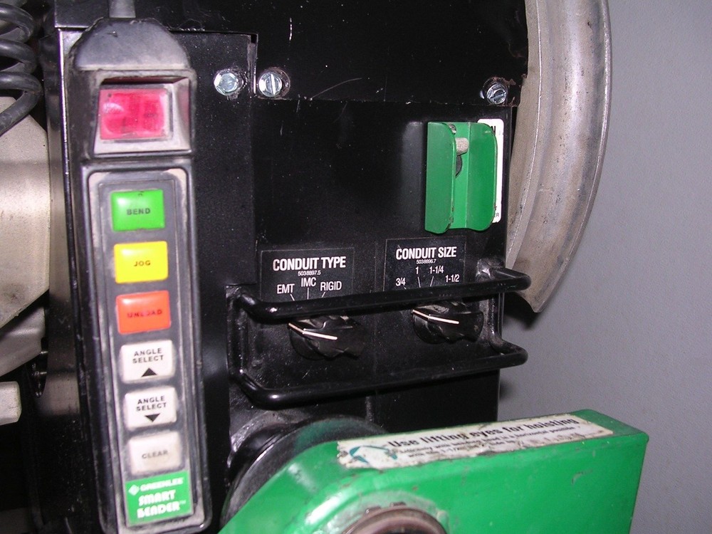 CONDUIT SIZE SELECTOR SWITCH CIRCUIT BOARD GREENLEE 855 Knobs No Connector Wire
