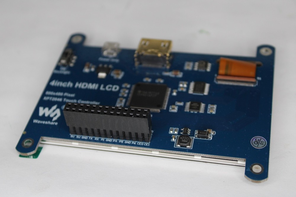4 inch HDMI LCD IPS Display 800x480 Resistive Touch Screen HDMI AI Raspberry PI