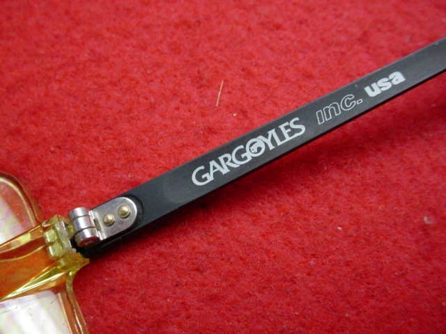 Gargoyles- ShootingSafety Glasses- 1st Gen.- Yellow Lens w/Case- Nice !!