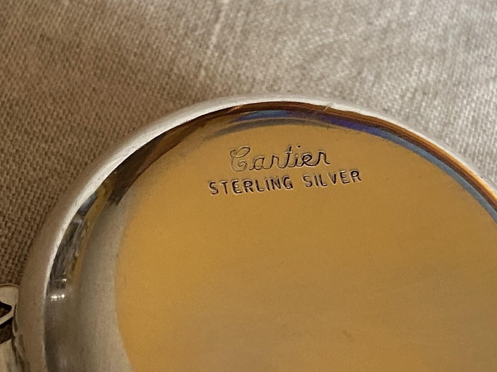 Cartier Sterling silver porringer