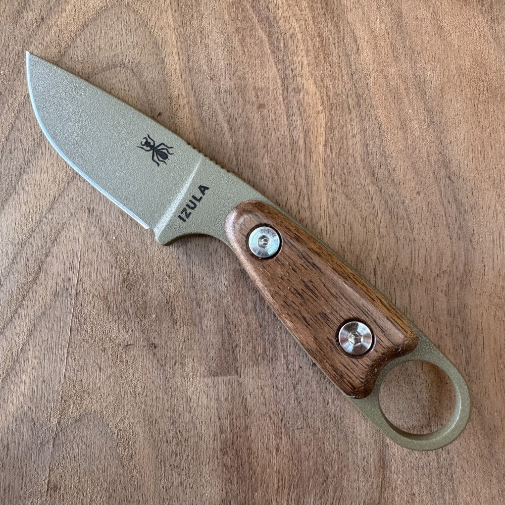 Scales compatible with ESEE Izula knife Walnut