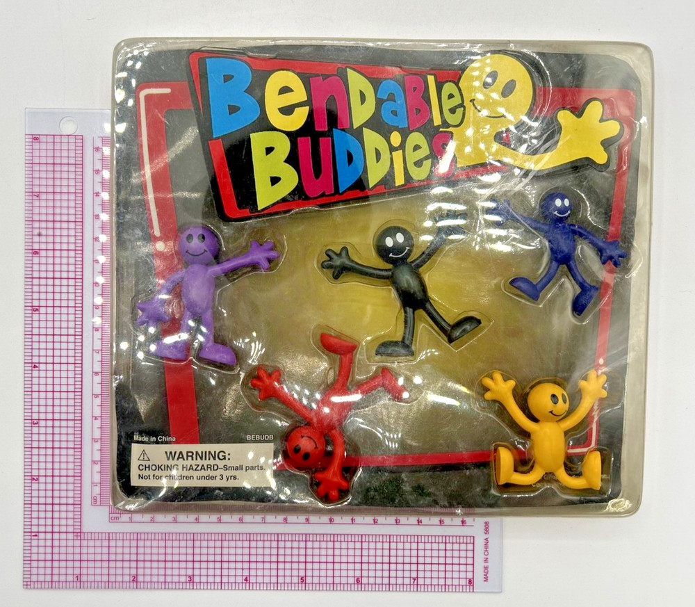 Vintage Vending Display Board Bendable Buddies 0120