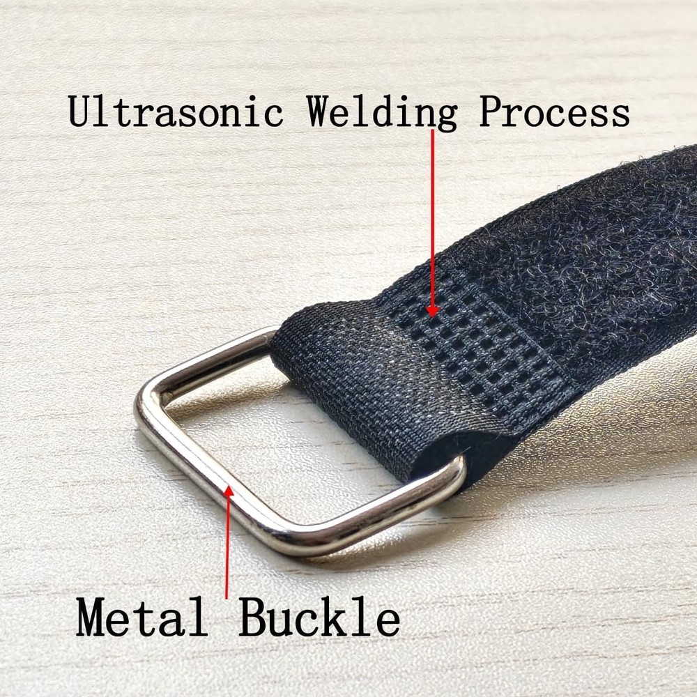 30-Inch Reusable Adjustable Nylon Cable Straps - 16 Pack for Versatile Securing