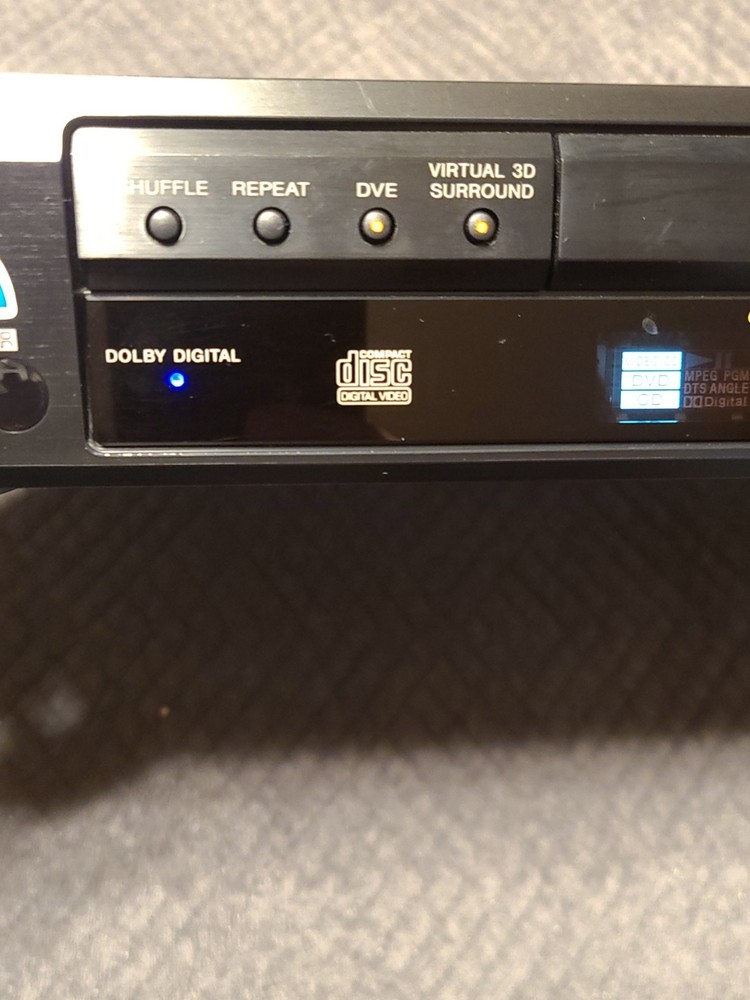 Sony DVP-S560D CD/DVD Player Tested/Working No Remote