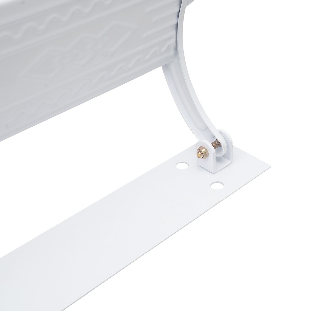NEW Wall Mounted Attic Ladder Pull Down Telescoping Step Ladder 5 Steps Ladder