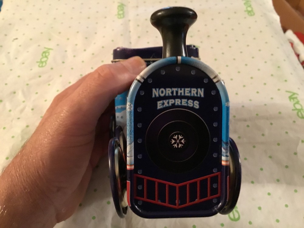 Northern express metal tin