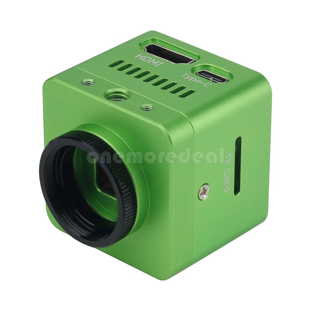 4K 41MP HDMI-Fit USB Digital Video Microscope Camera Adjustable 150X C Mount