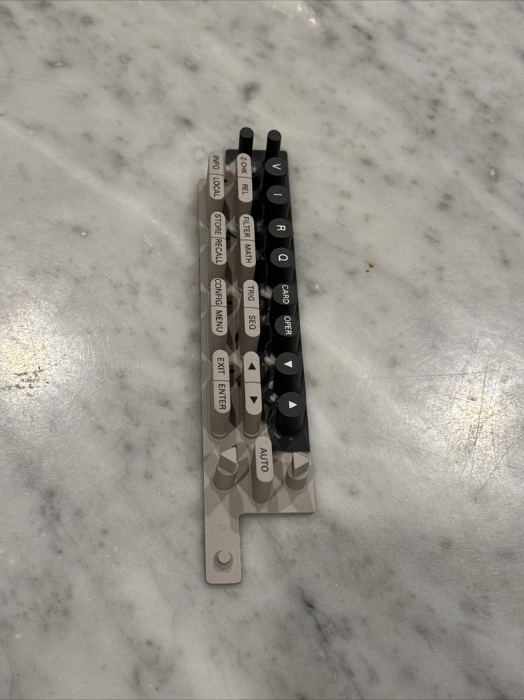 Keithley 6517 Electrometer Meter Front Panel Control Conductive Rubber Switch