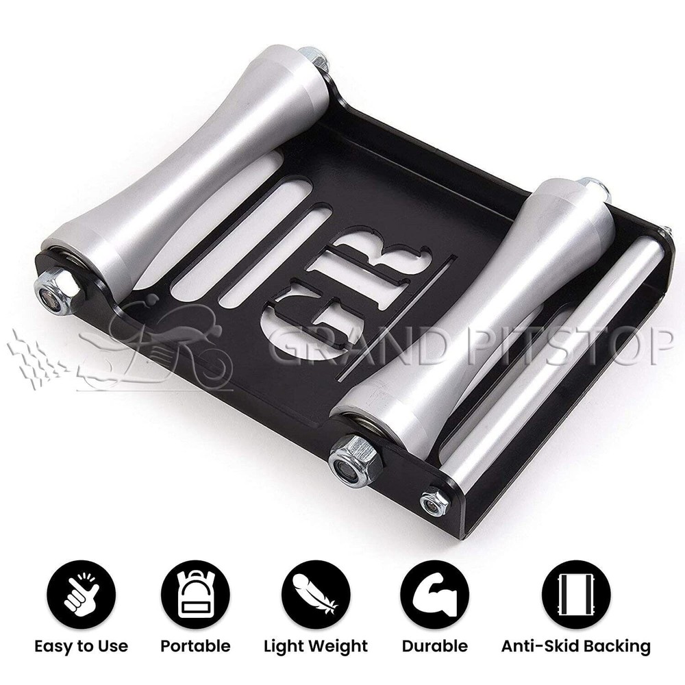 Paddock Stand Wheel Roller for Motorcycle Chain Clean & Lub Size Large CA