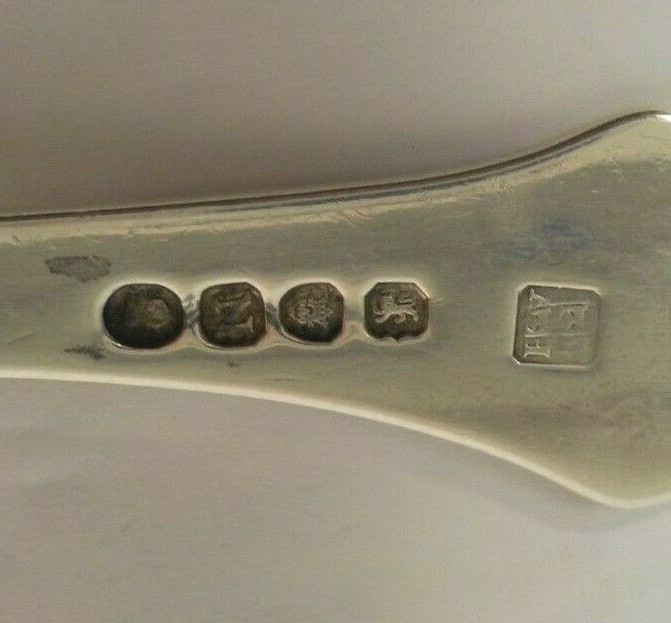George III Solid Sterling Silver Pierced Fish Slice / Server, c. 1808