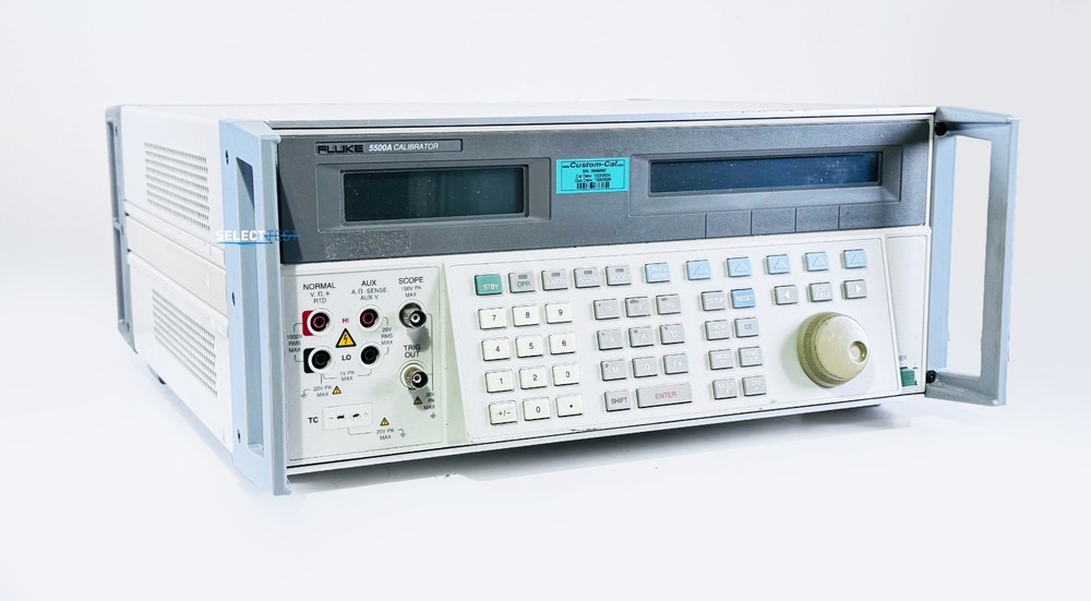 FLUKE 5500A / SC300 MULTIPRODUCT CALIBRATOR W/SCOPE OPTION **LOOK** (REF.: 003R)
