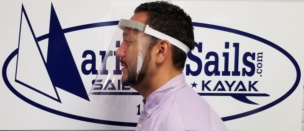 10 Pack Disposable Face Shield Frontline PPE