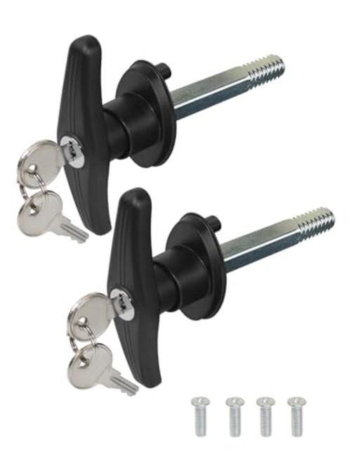 Truck Cap T-Handle Lock for Camper Shell Replacement Locking Lock only-L&R