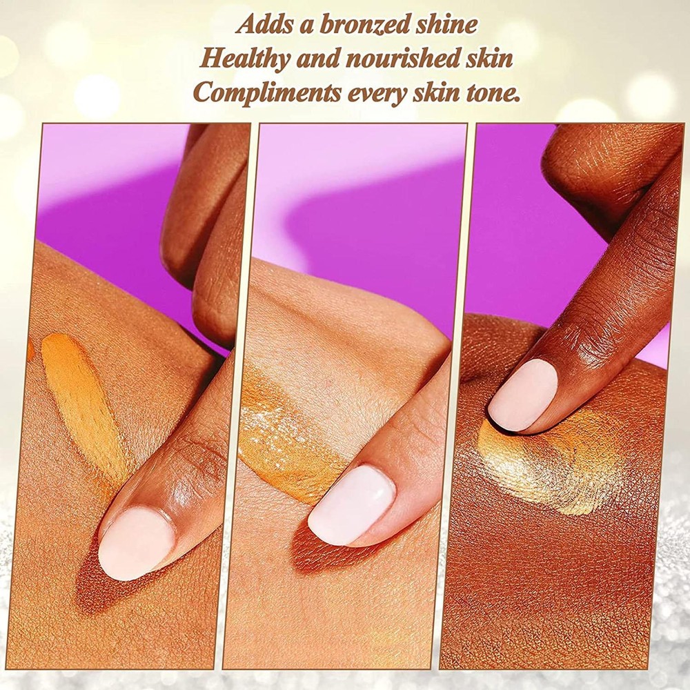 Bronzing Face Drops Face Peptide Serums Liquid Bronzer Cream